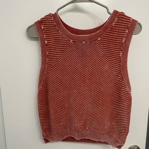 Ribbed RVCA Sweater Top